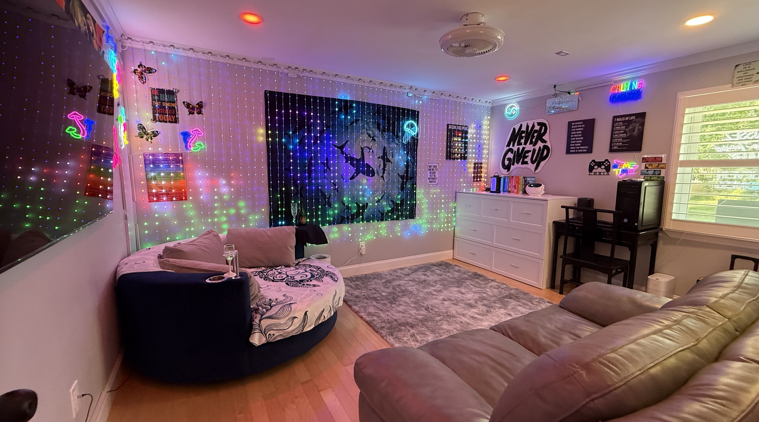 Guest room at The Affirmation Retreat