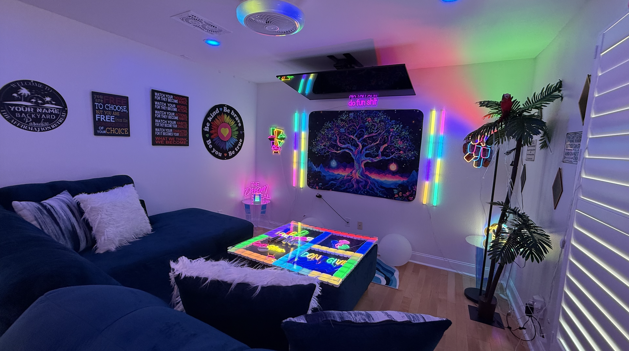 Guest suite at The Affirmation Retreat